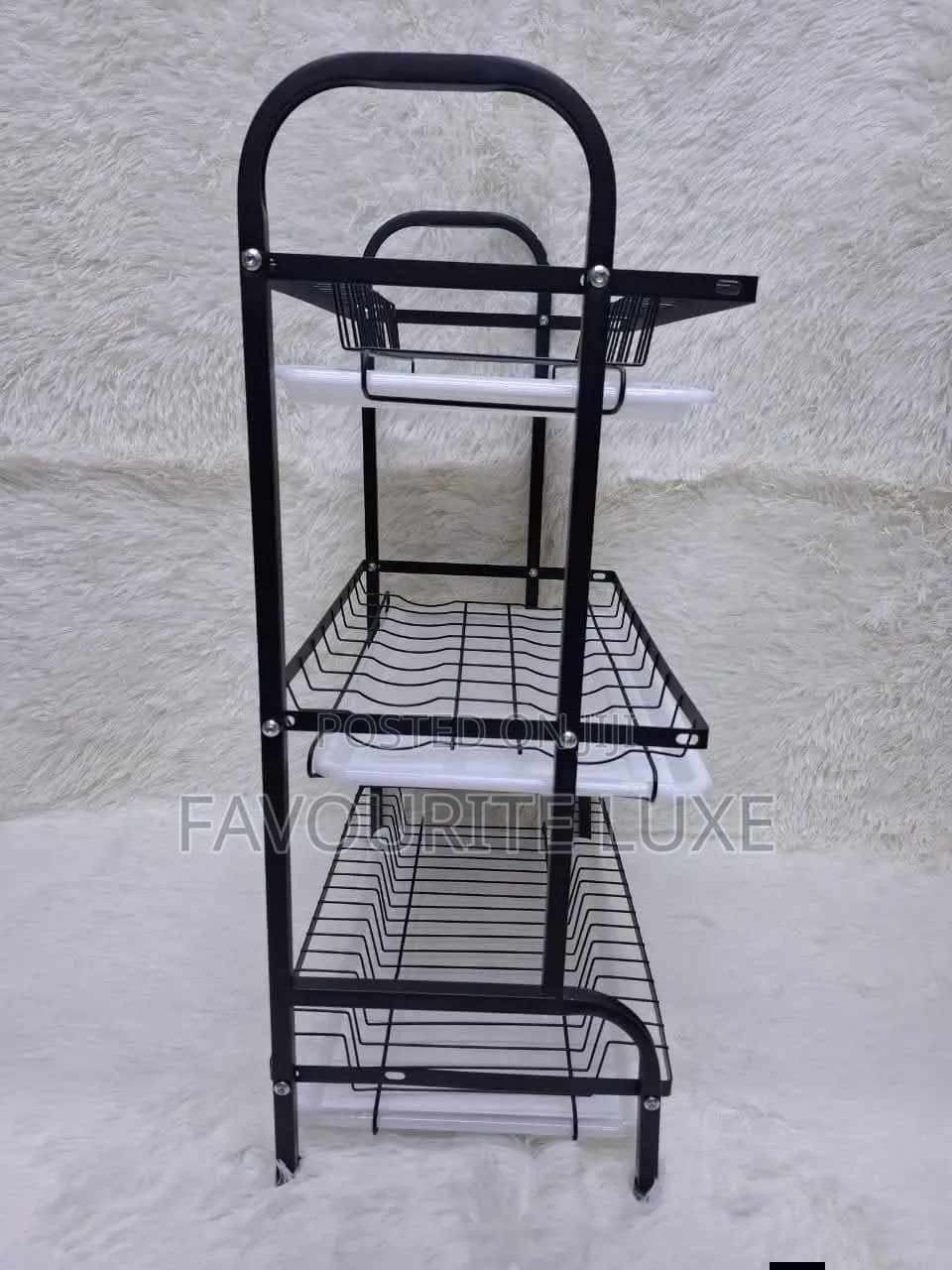 3 Step Plate Rack