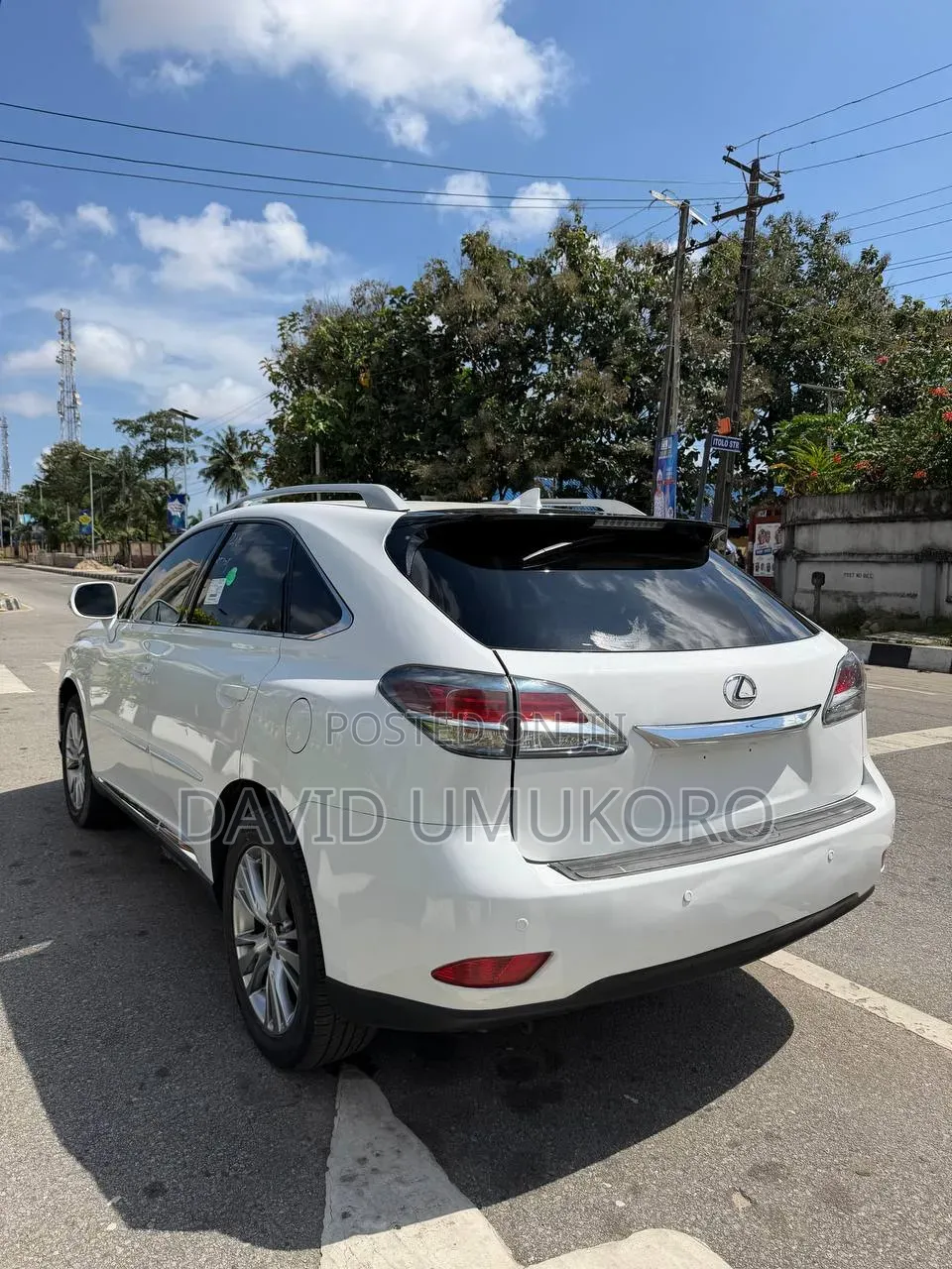 Lexus RX 350 AWD 2014 White