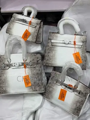 Luxury Hermes-Style Crocodile Pattern Handbag for Ladies