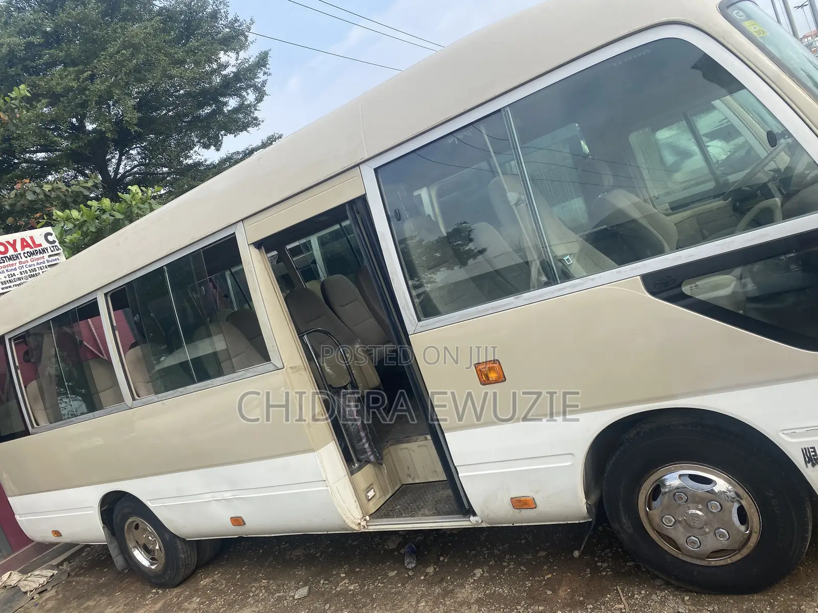 Toyota Coaster 2017 Gold