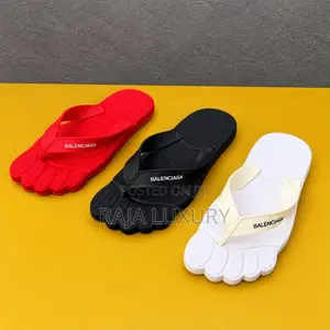Balenciaga Foot-Shaped Thong Slide (5-Toe)
