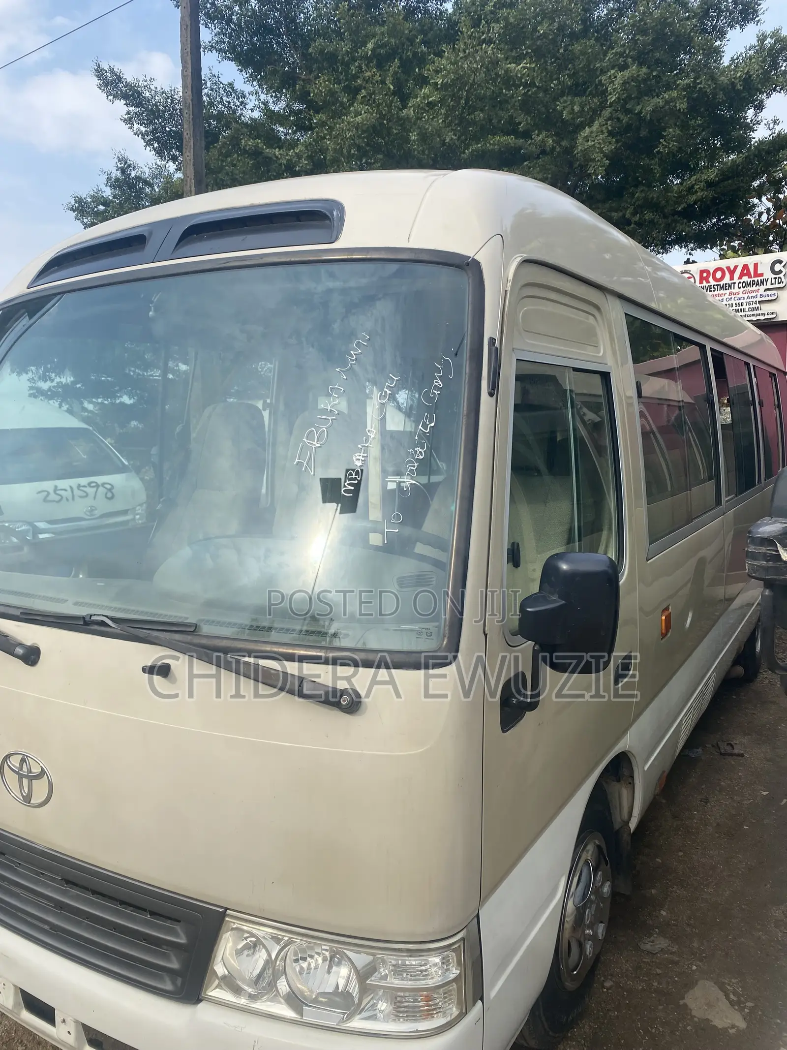 Toyota Coaster 2017 Gold
