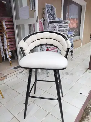 Woven Backrest Bar Stool, for Kitchen and Dining