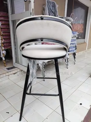 Woven Backrest Bar Stool, for Kitchen and Dining