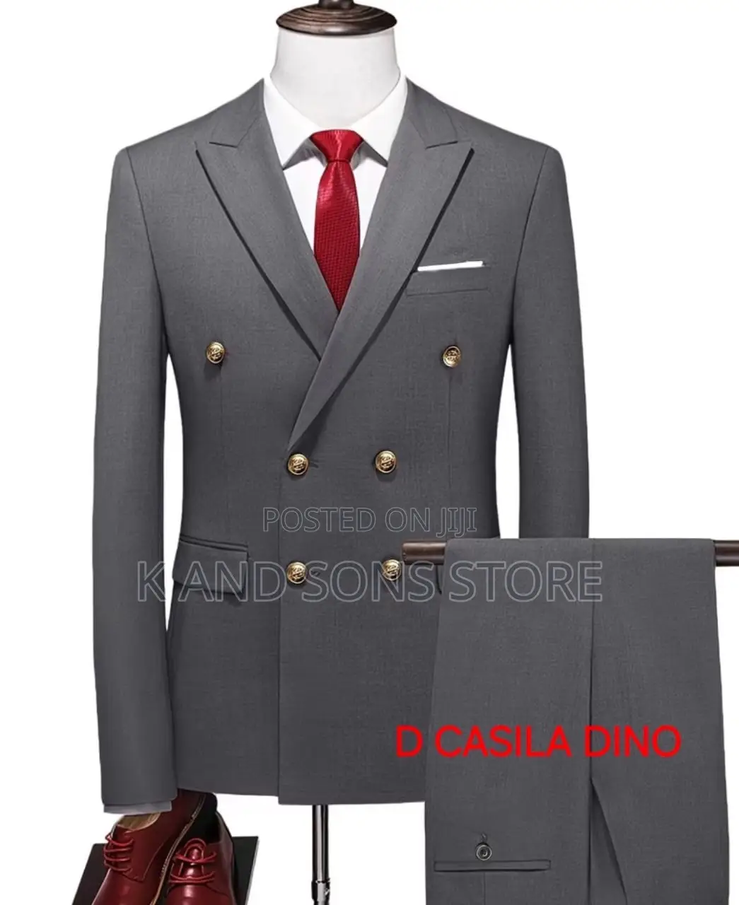 Double Breasted Dino Man Suit