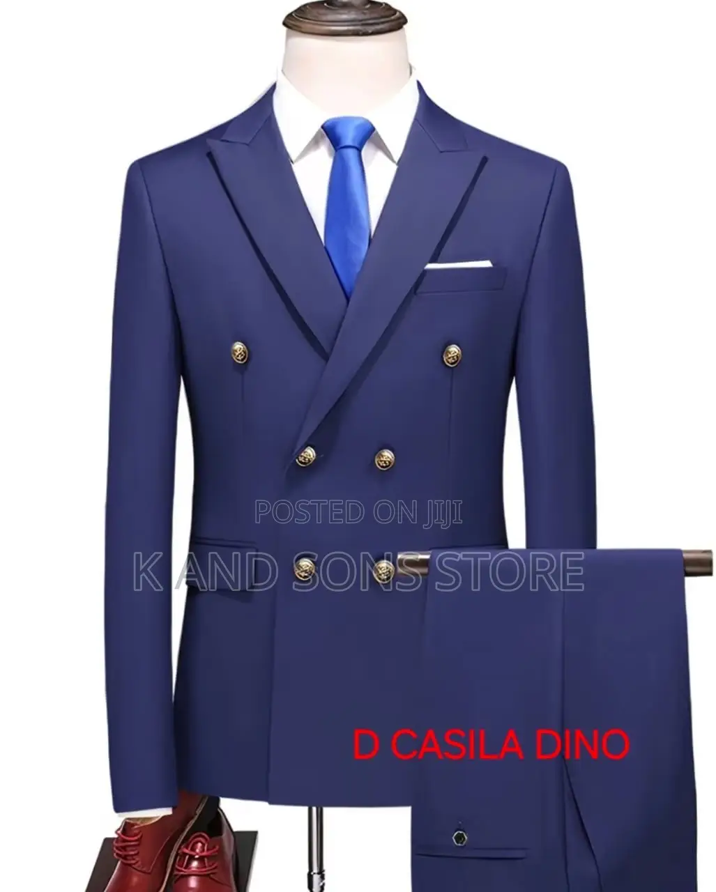 Double Breasted Dino Man Suit