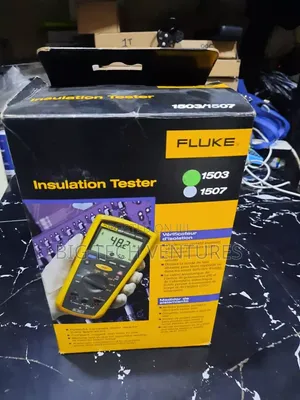 Image Shows a Retail Box for a Fluke 1503 / 1507 Insulation Tester