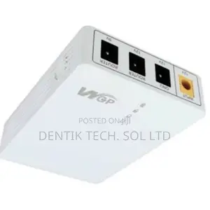 WGP 9900mah Dc 12v2a, 12v2a, 9v1a, Multiple Output Mini Ups