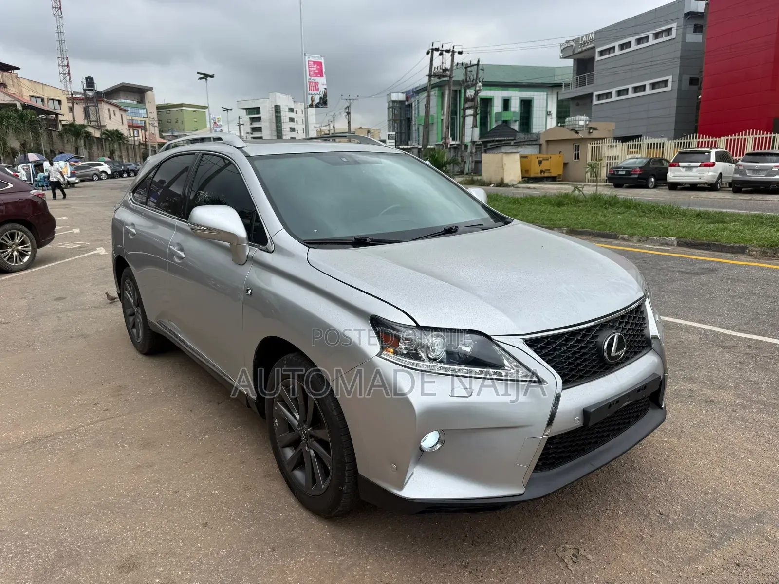 Lexus RX 350 F SPORT AWD 2013 Silver