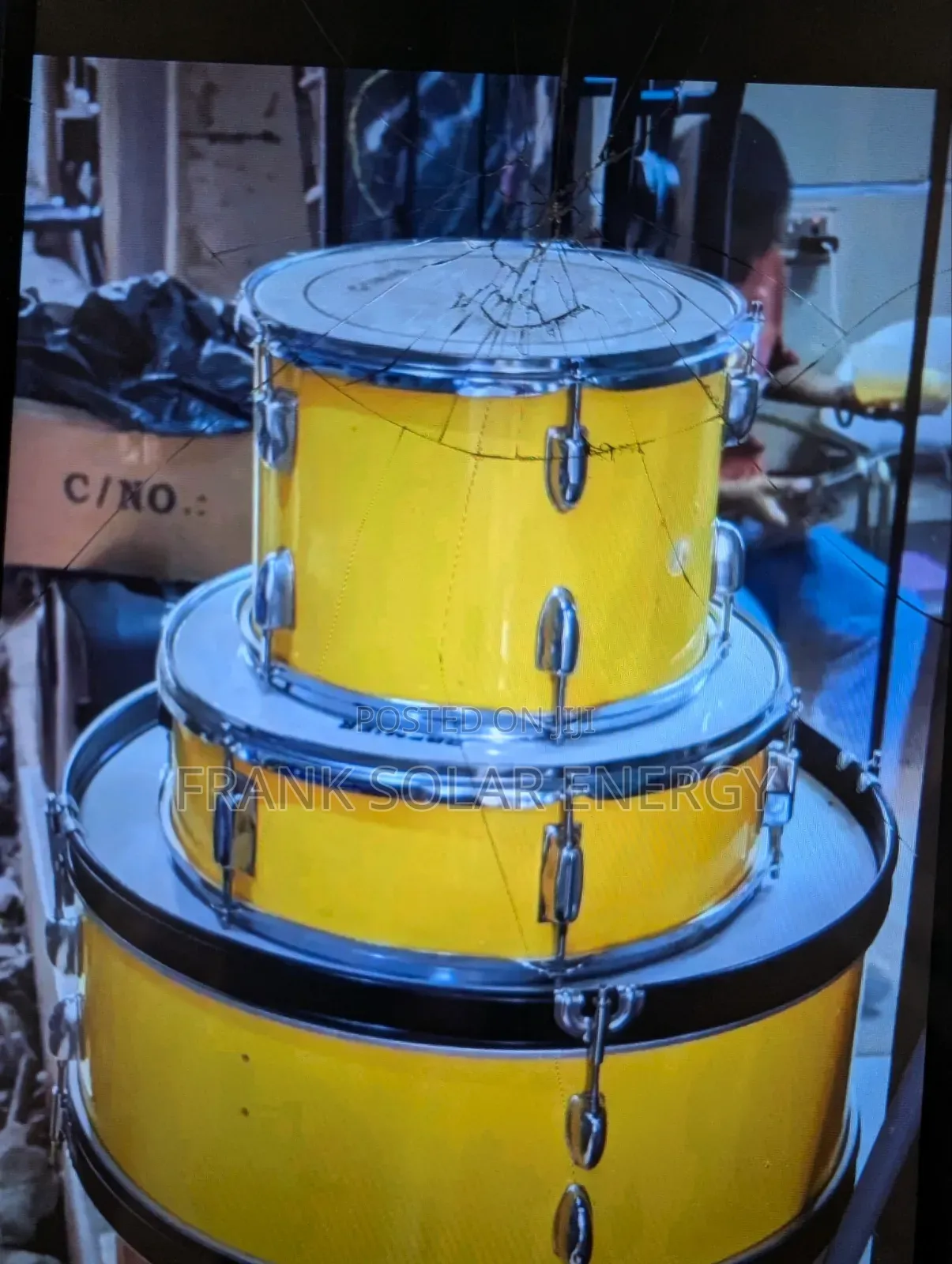 Original Yamaha 3 Set Parade Drum