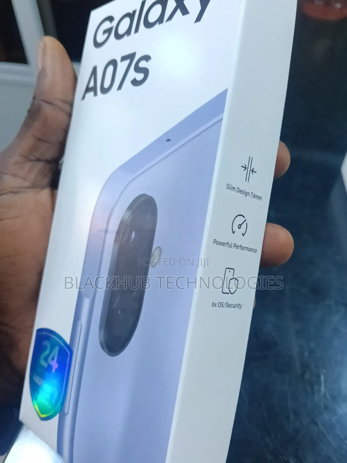 New Samsung Galaxy A07s 64 GB Purple