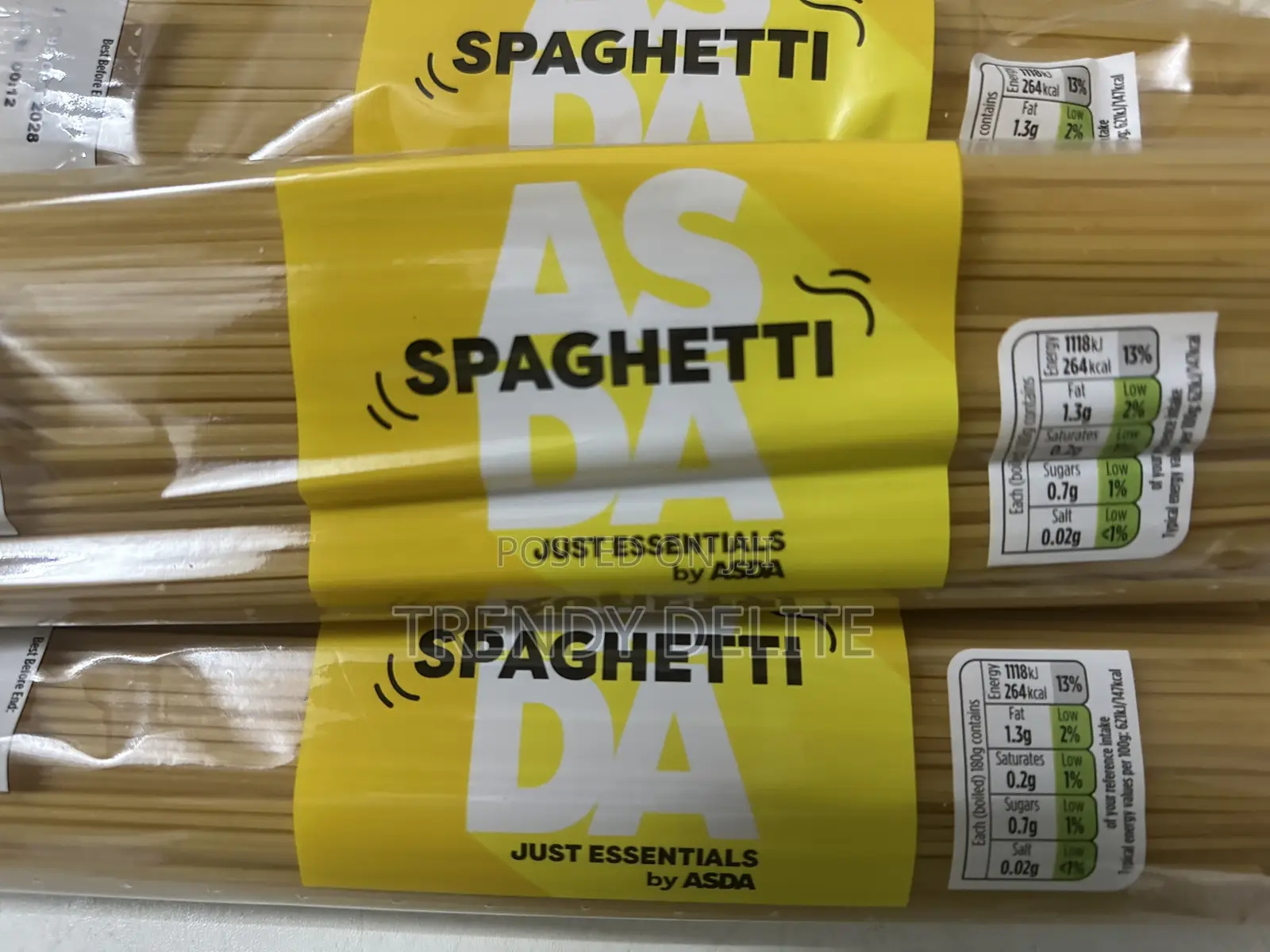 Just Essentials Spaghetti Pasta - Long Grain Premium Quality