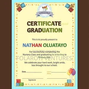 Certificate Printing