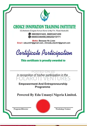 Certificate Printing