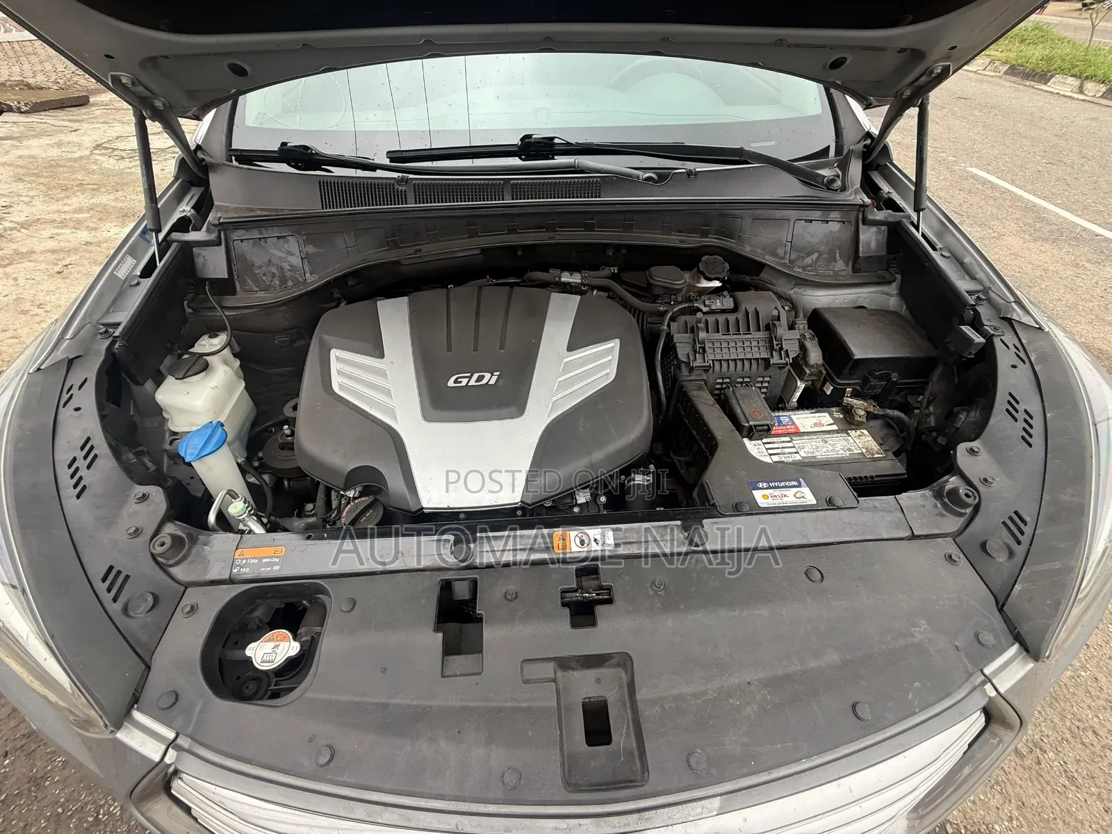 Hyundai Santa Fe 2017 Silver