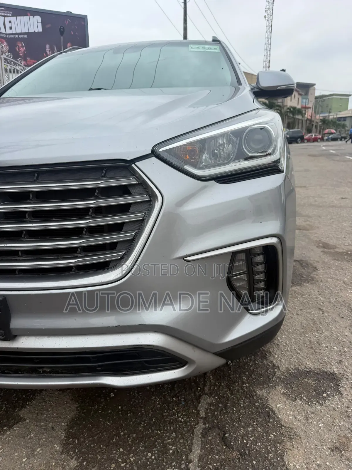 Hyundai Santa Fe 2017 Silver