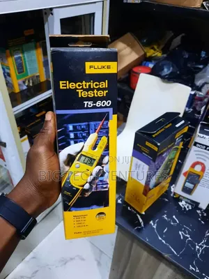Fluke T5-600 Electrical Tester Boxed in Yellow and Black Packaging