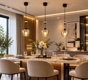 Classy Luxury Dropping Glass Light
