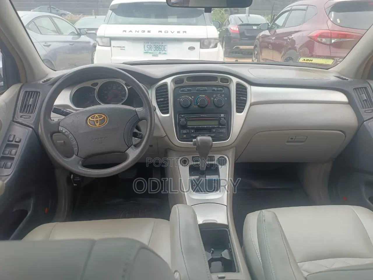 Toyota Highlander V6 2005 Black