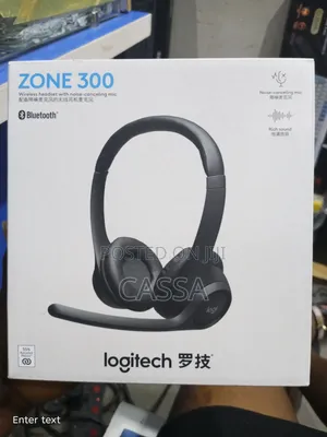 Logitech Wireless Bluetooth Headset With Noise-Canceling Mic
