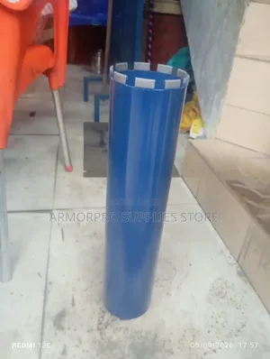 Blue Diamond Core Drill Bit With Segmented Cutting Teeth