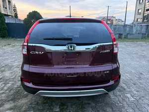 Honda CR-V EX-L w/Navigation 4dr SUV (2.4L 4cyl CVT) 2015 Red