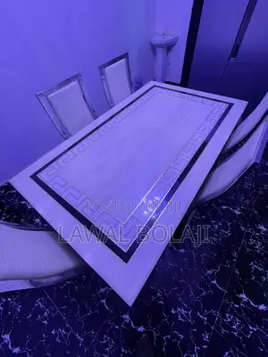 6 Seater Marble Dinning Table