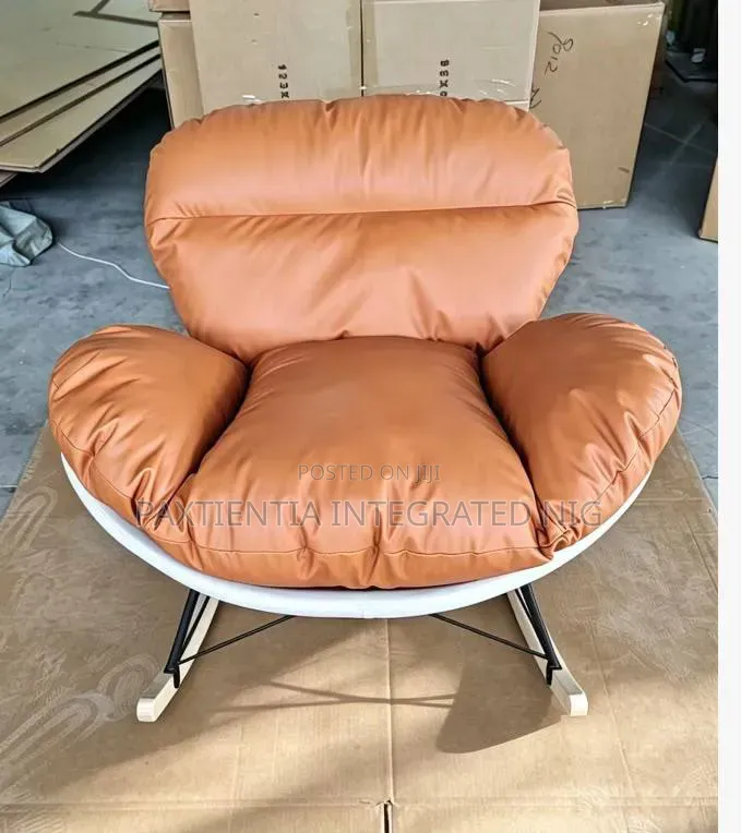 Accent Leather Chair.