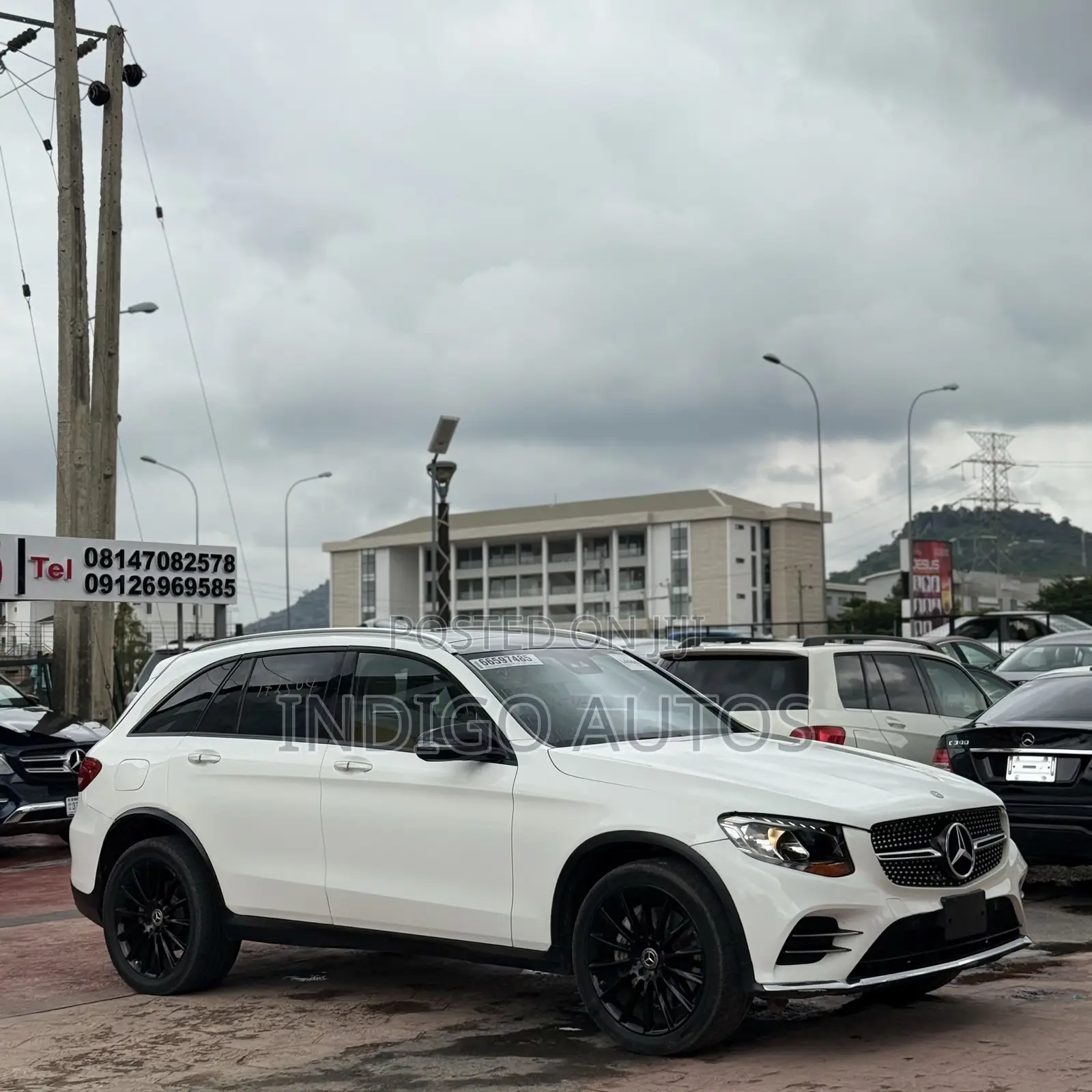 Mercedes-Benz GLC-Class 2017 White