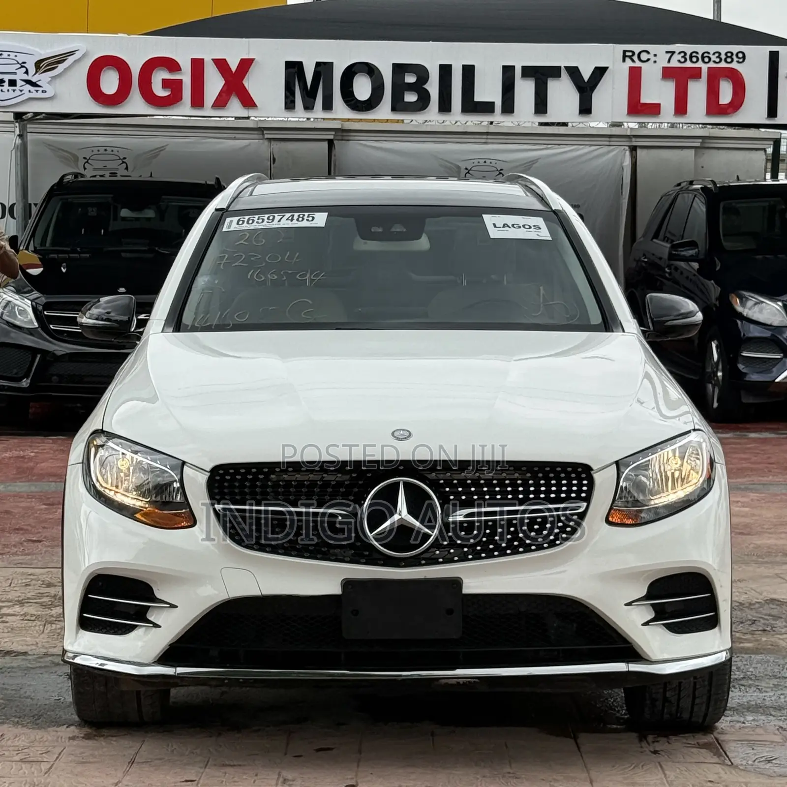 Mercedes-Benz GLC-Class 2017 White