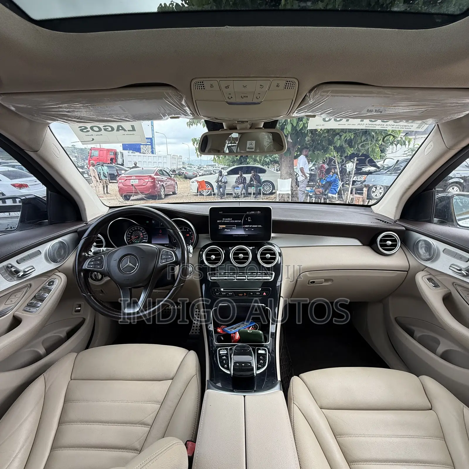 Mercedes-Benz GLC-Class 2017 White