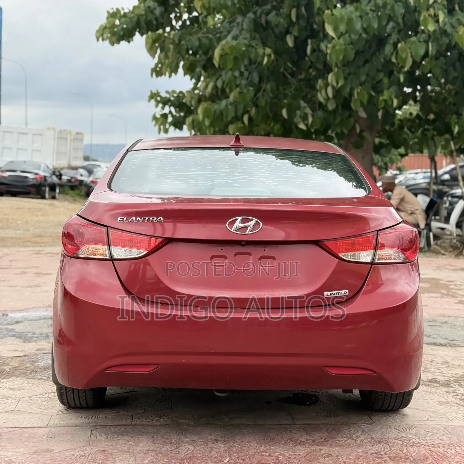 Hyundai Elantra 2012 Red