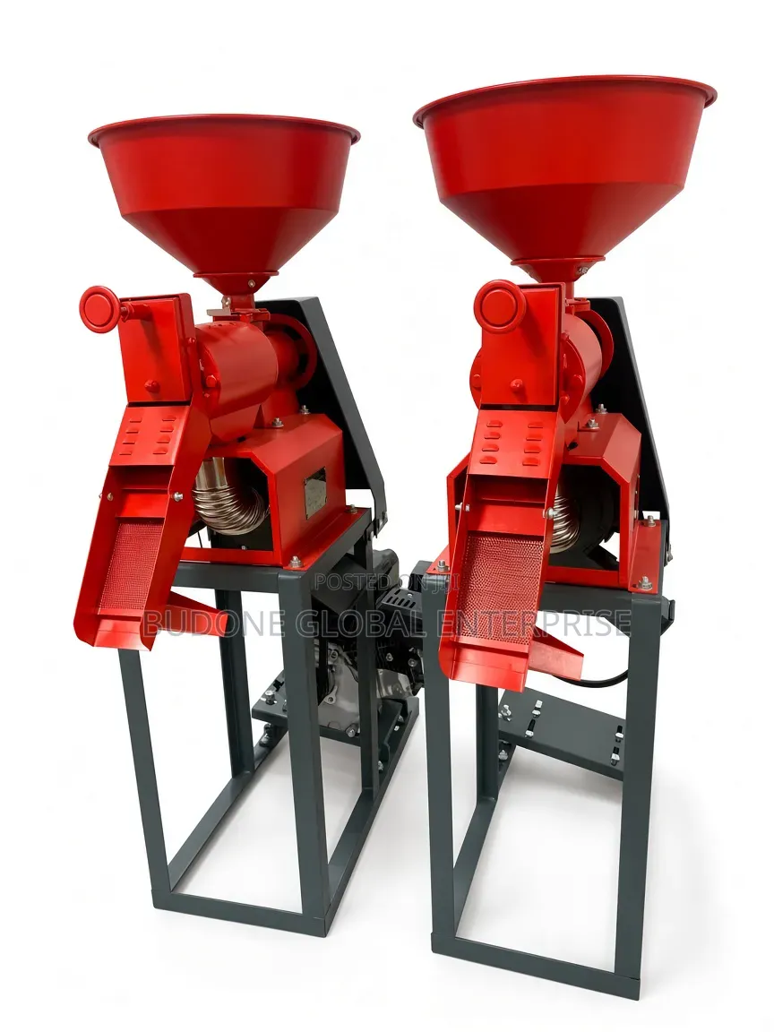 Heavy Duty Single Rice Mill Machine Strong & Durable