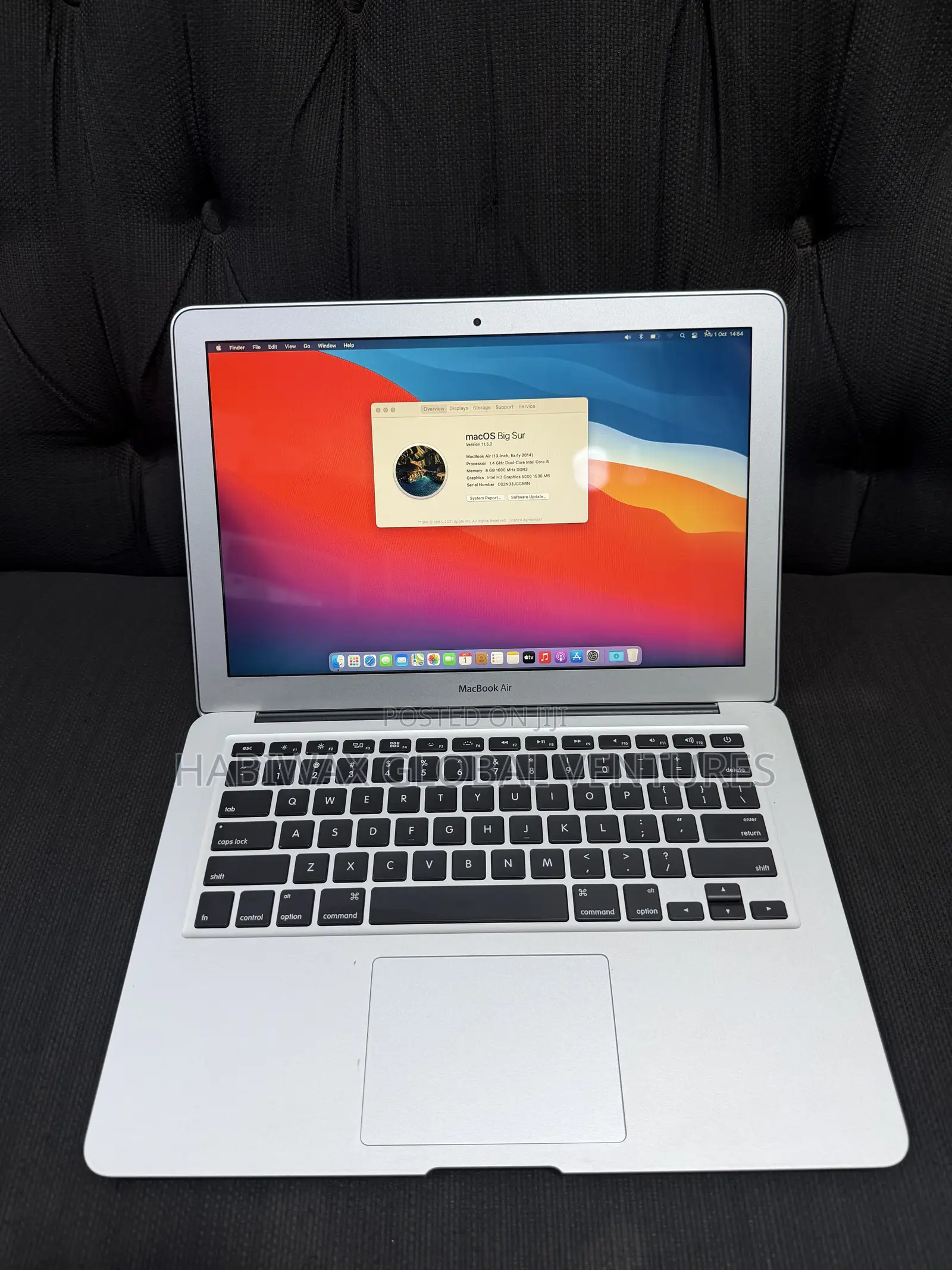 Laptop Apple MacBook Air 2014 8GB Intel Core i5 SSD 128GB