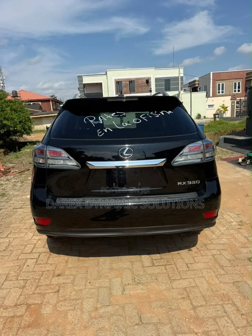 Lexus RX 350 AWD 2012 Black