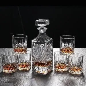 7pcs Deli Glassware Decanter Sets