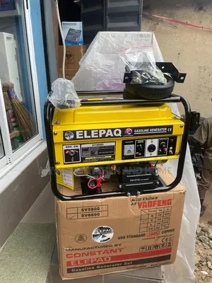 Elepaq Sv7800E2.4.5KVA(key Start) Gasoline Generator.