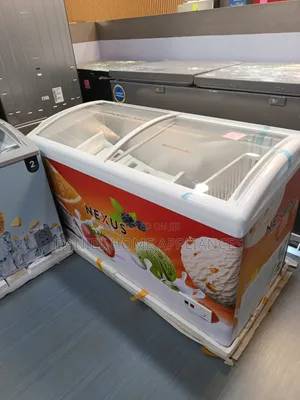 Nexus Glass Top Display Chest Freezer 400L
