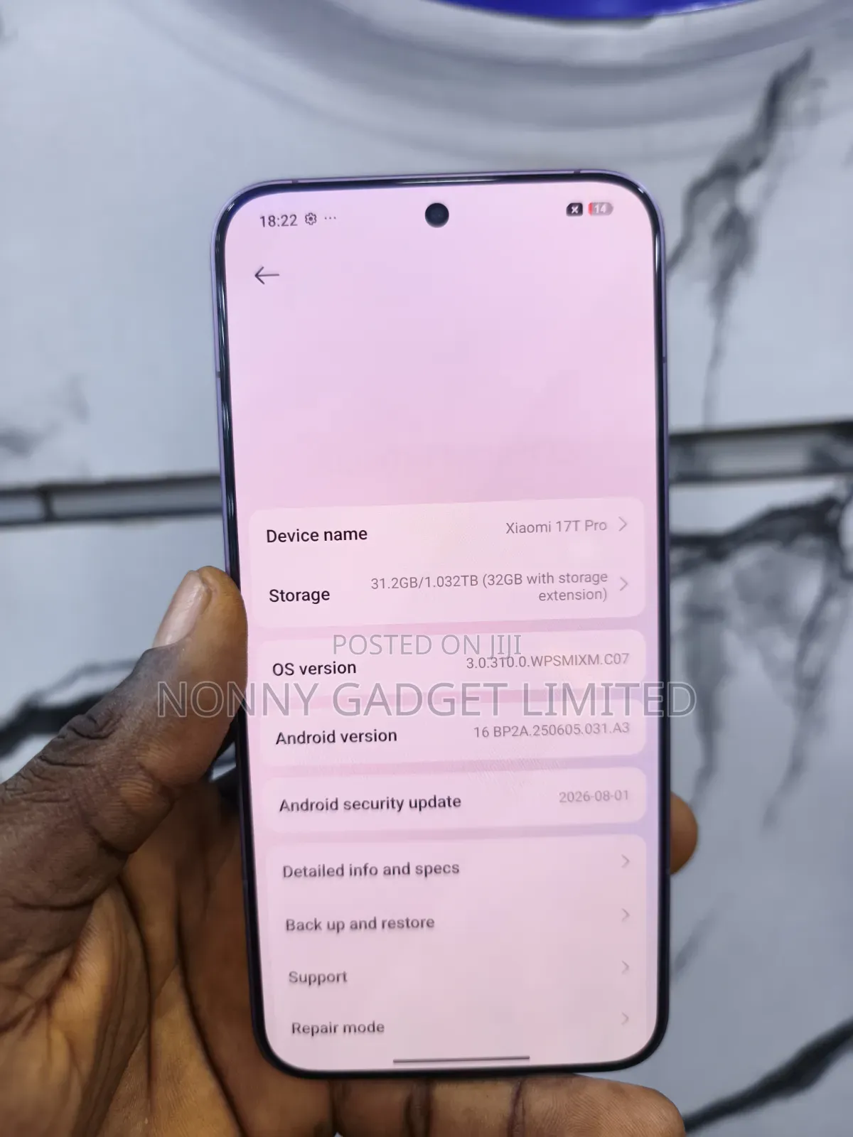 Xiaomi 17T Pro 1 TB Purple