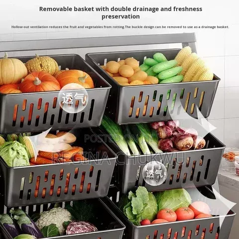 4Layer Fruit Display Rack