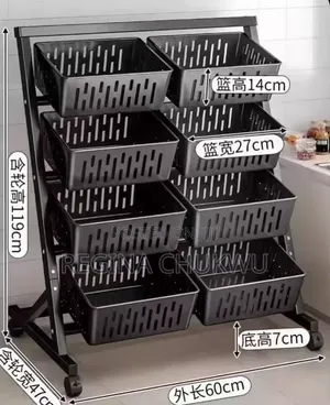 4Layer Fruit Display Rack