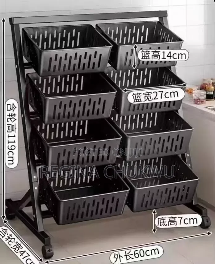 4Layer Fruit Display Rack