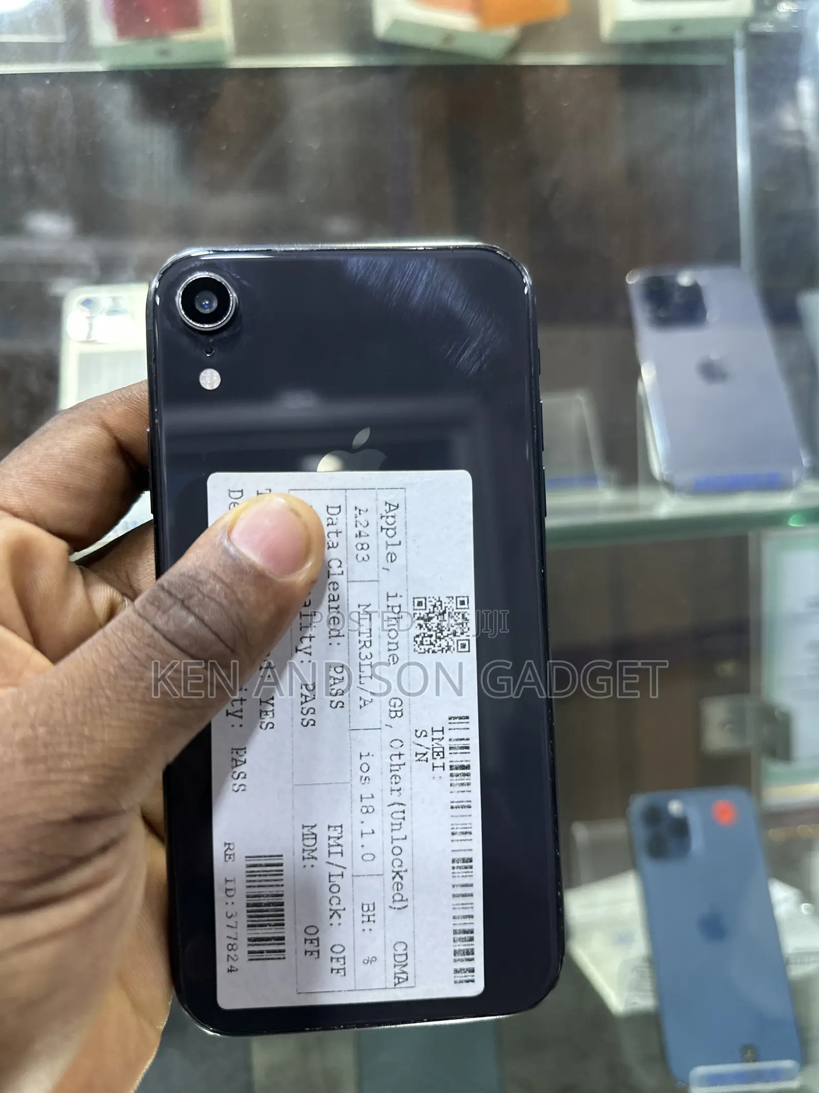 Apple iPhone XR 128 GB Black