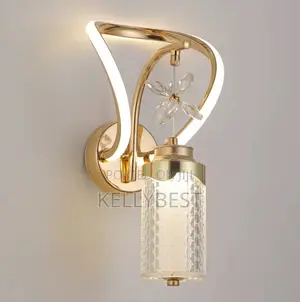 Gold Led Wall Bracket