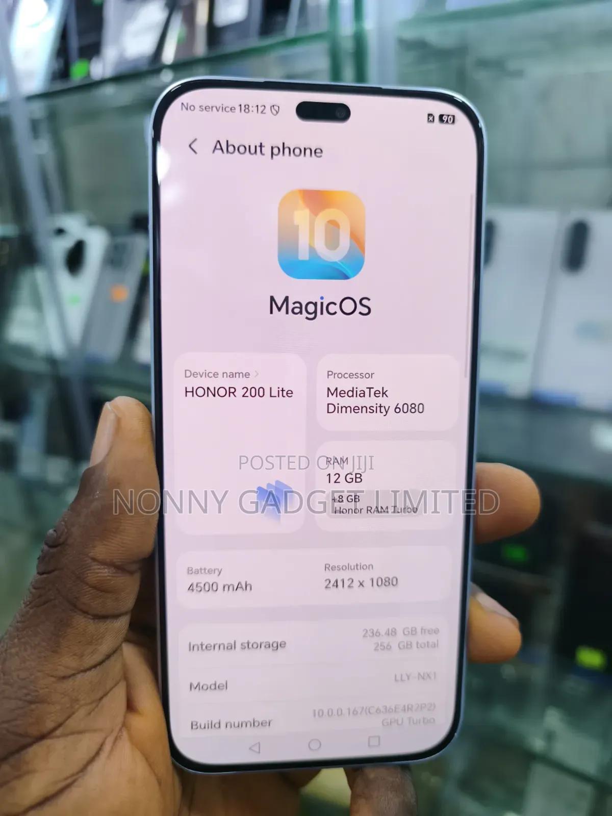 Honor 200 Lite 12 GB Green