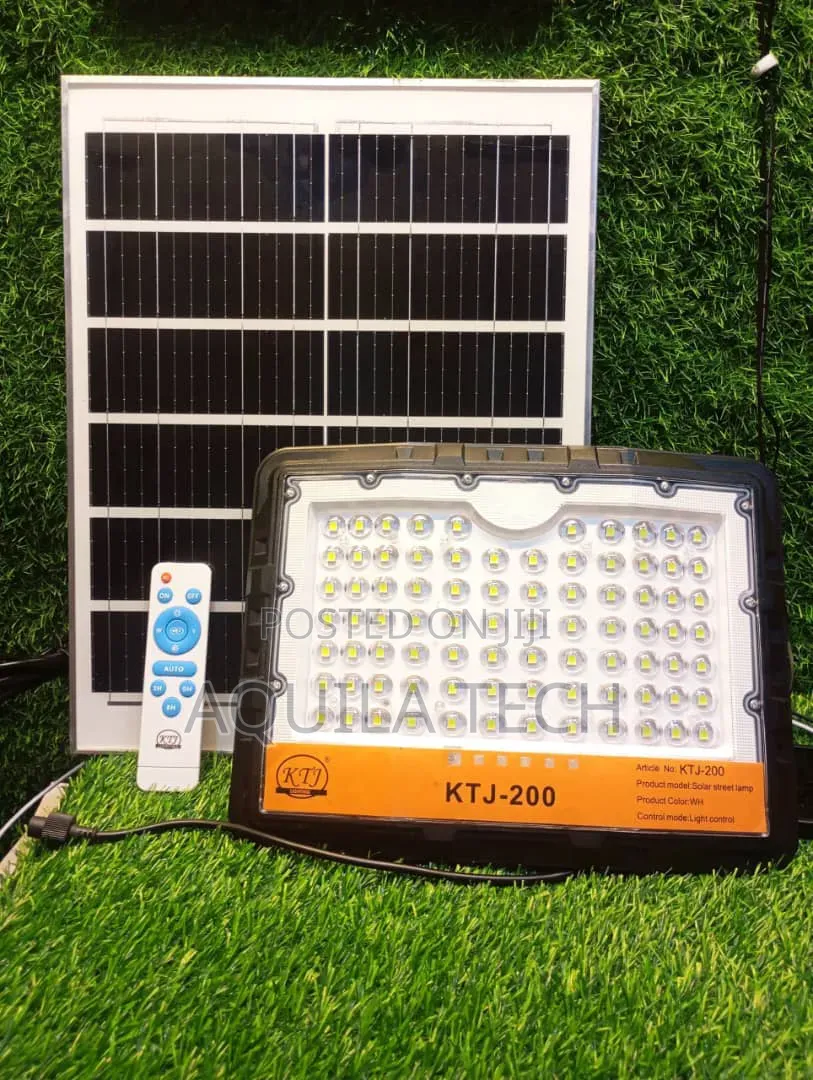 KTJ 200W Solar Floodlight
