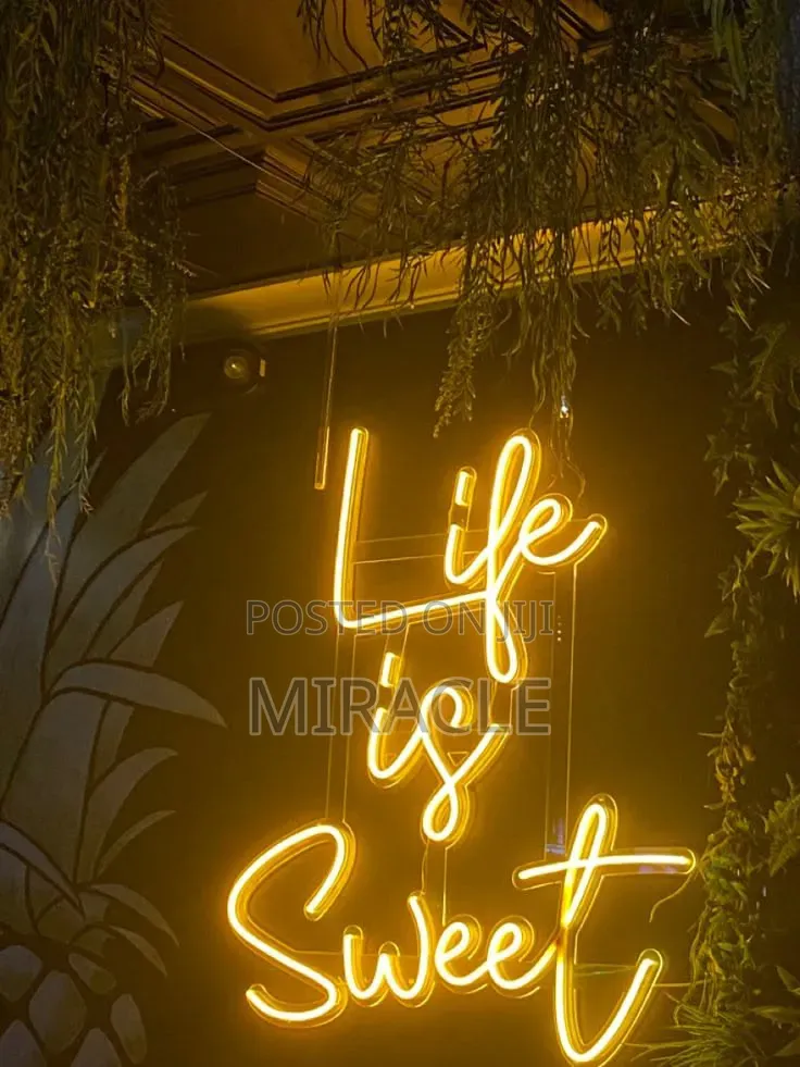 Neon Lights Signage