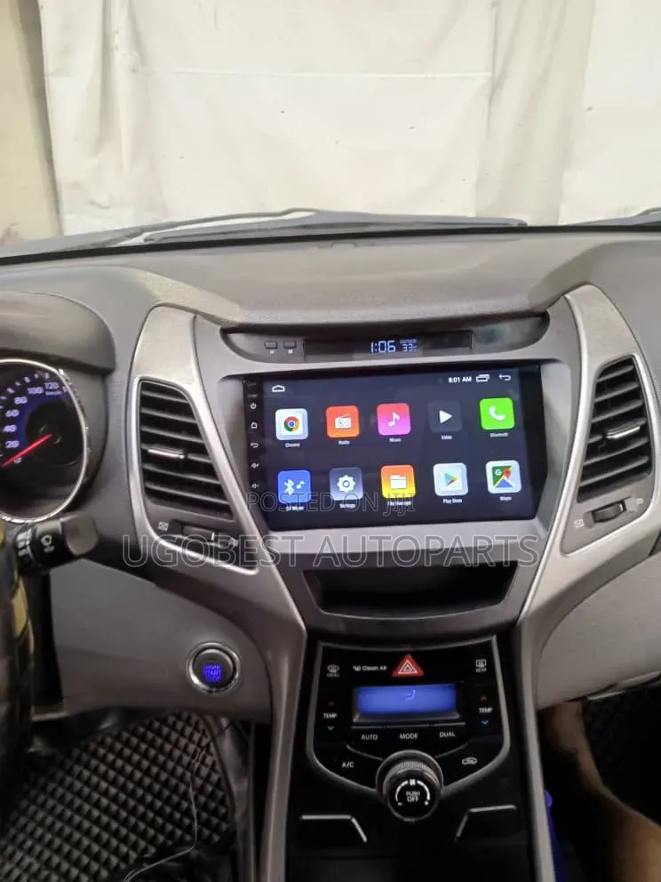 Hyundai Elantra 2014 Android Screen With GPS Navigation