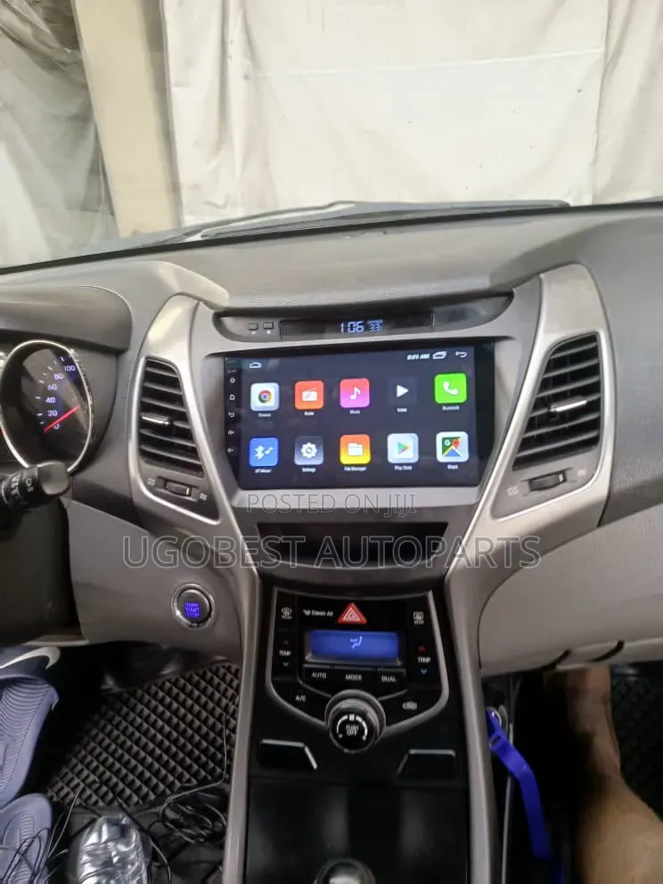 Hyundai Elantra 2014 Android Screen With GPS Navigation