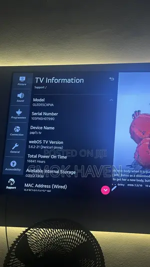 LG TV 55 Inch OLED Smart 4K Ultra HD ThinQ